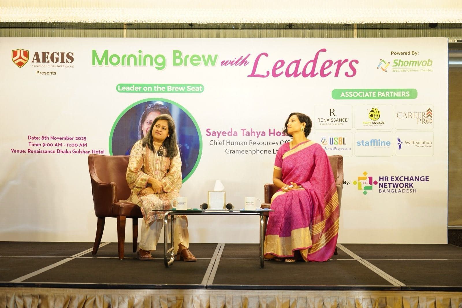 Morning Brew with Leaders, Episode 1: photo 1 of 12